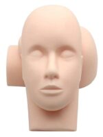 کله مانکن آموزشی بهترین و کاربردی ترین ابزار جهت تمرین و افزایش مهارت هنرجو و افراد مبتدی در آموزشگاه ها می باشد. این محصول بدون مژه تمرینی ارائه می شود. سرمانکن تمرین کاشت مژه از جنس سیلیکا بوده و قابل شستشو است.