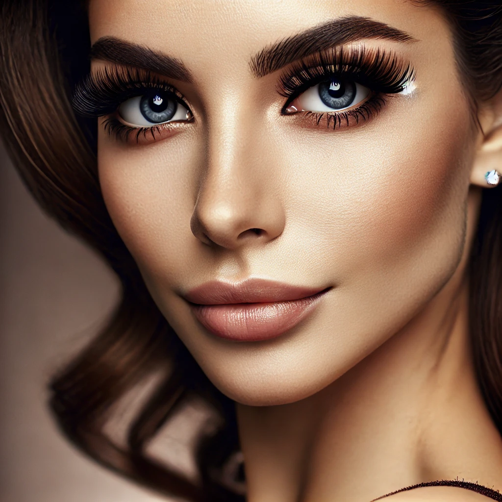 اکستنشن مژه کلاسیک روسی