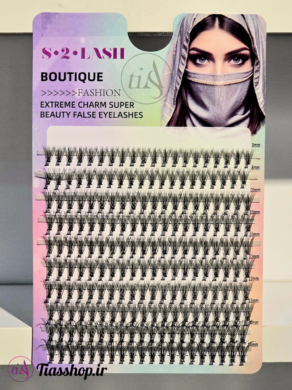 پالت مژه خوشه ای فیشر 20P میکس