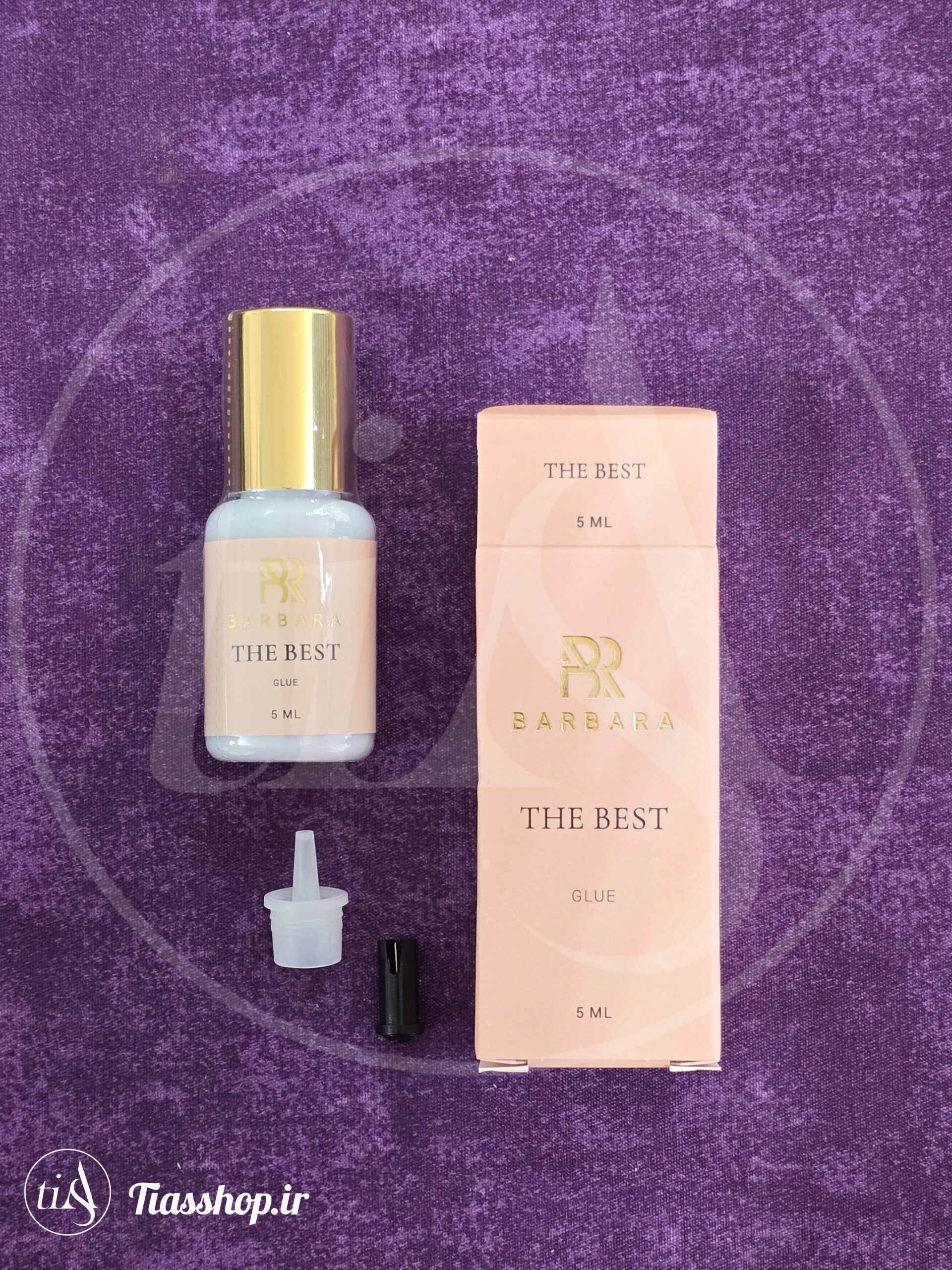 InShot_20251029_201331618 باربارا د بست چسب اکستنشن از کمپانی باربارا با سرعت نیم ثانیه مناسب افرادی که در سالن های مختلف کار میکنن