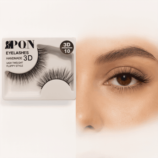 مژه 3D مصنوعی طبیعی کم پشت